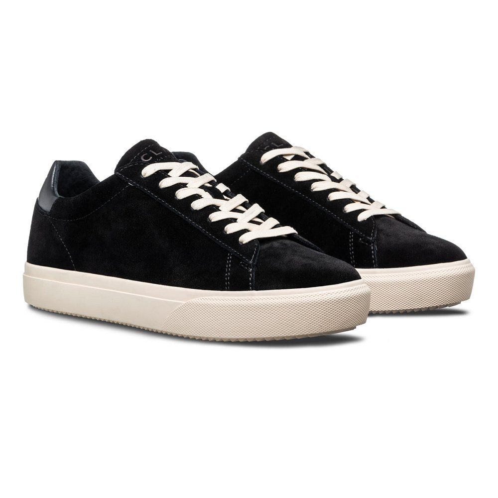 CLAE BRADLEY VENICE Shoes Mens USA375-G01 In Black Suede